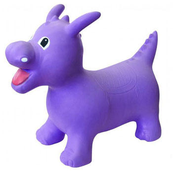 Purple dino happy hopperz