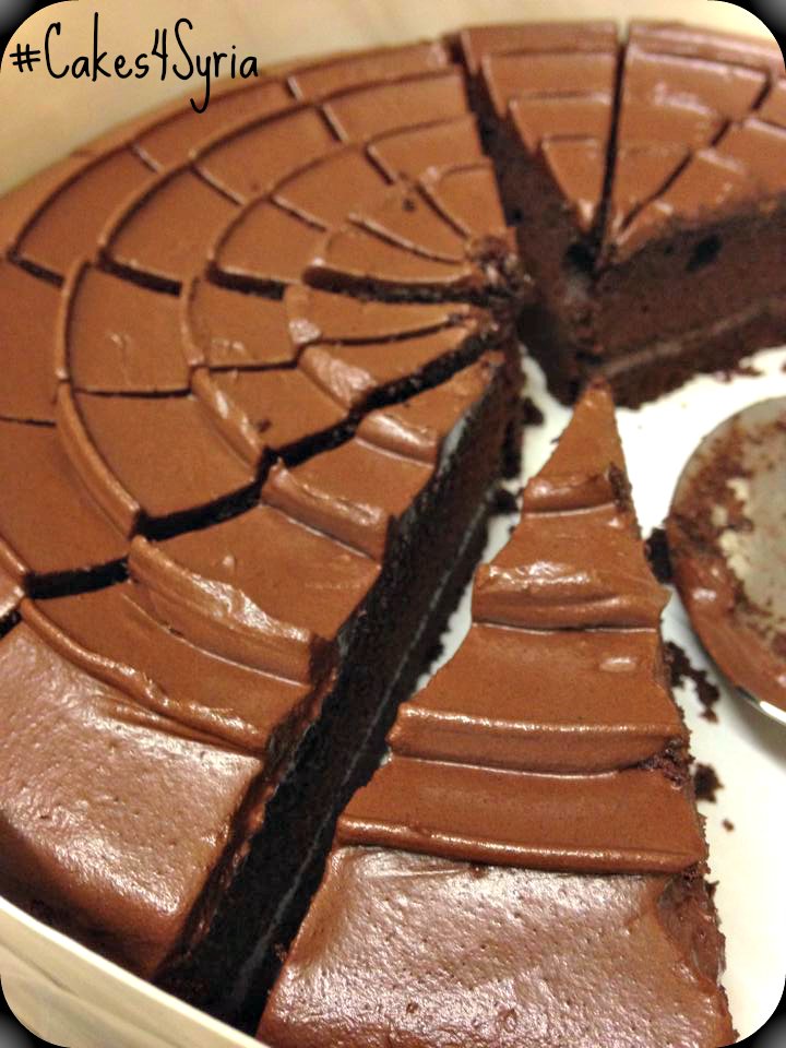 Chocolate cake for Syria