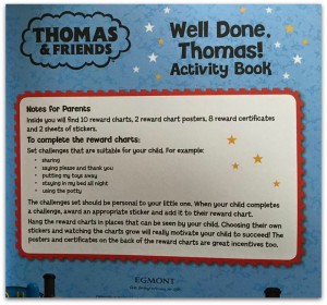 Thomas and Friends Activity Book