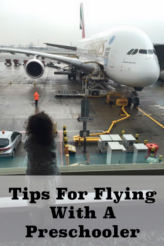 Tips for flying with a preschooler