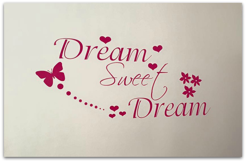 Dream Sweet Dream - JR Decal