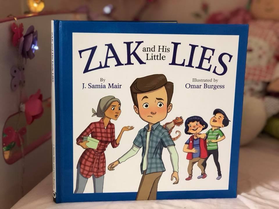 Picture of the book Zak and his little lies