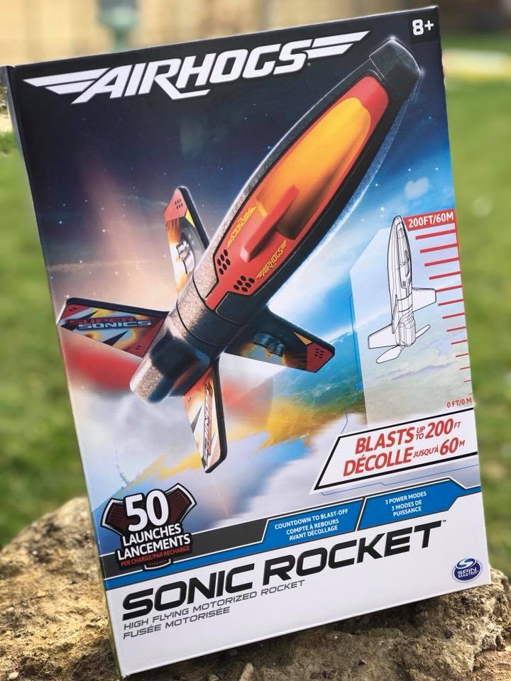 Air Hogs Sonic Rocket box