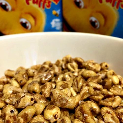 Honey Monster Puffs cereal