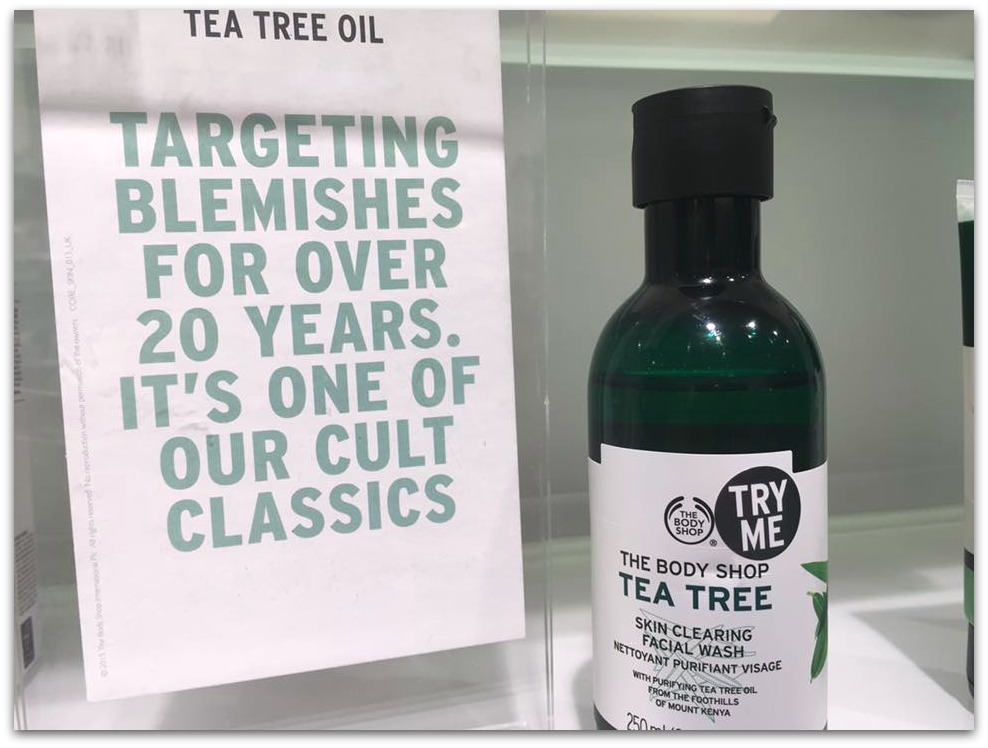 Body Shop Tea Tree Oil