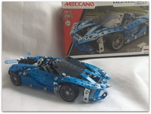 Meccano completed Spyder