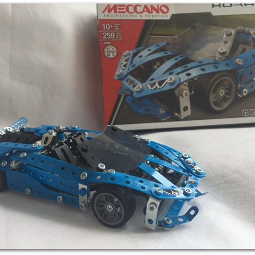 Meccano completed Spyder