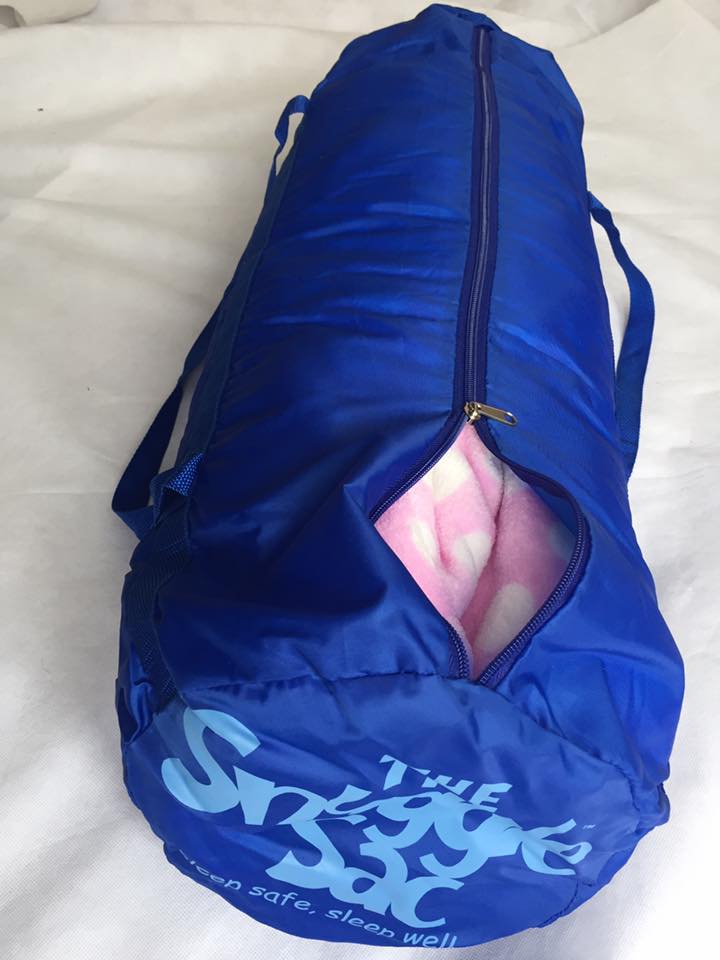 Tote bag for snuggle sac