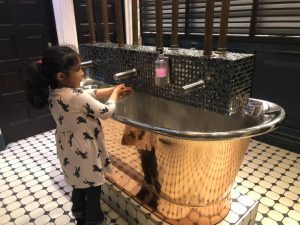 Washing hands at Tipu Sultan